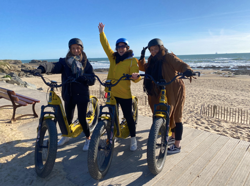Balade en trottinette électrique sur la côte atlantique - La Baule
