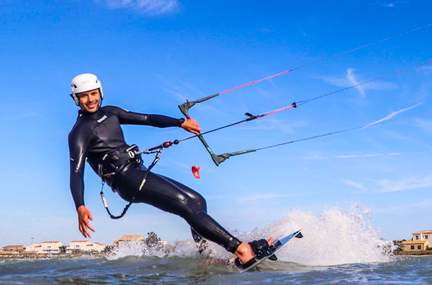 Cours de kitesurf à 30 minutes de Montpellier