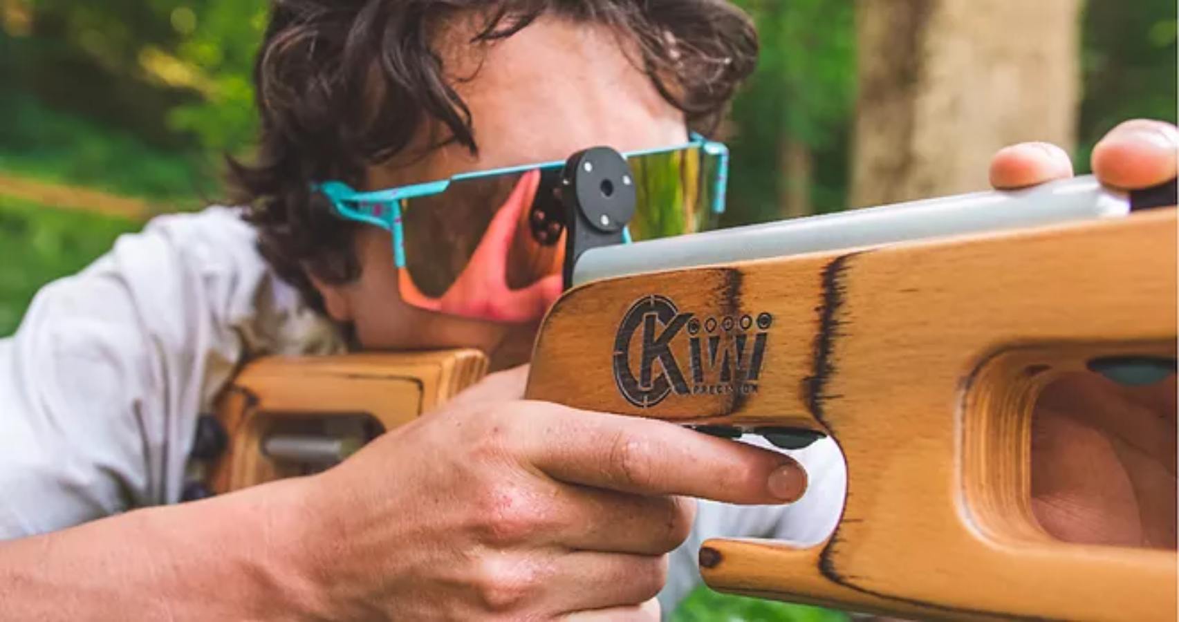 Biathlon laser à Montriond - près de Thonon les Bains