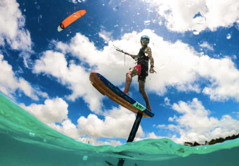 Wake foil, Wing foil et Kite foil à 30 minutes de Montpellier 