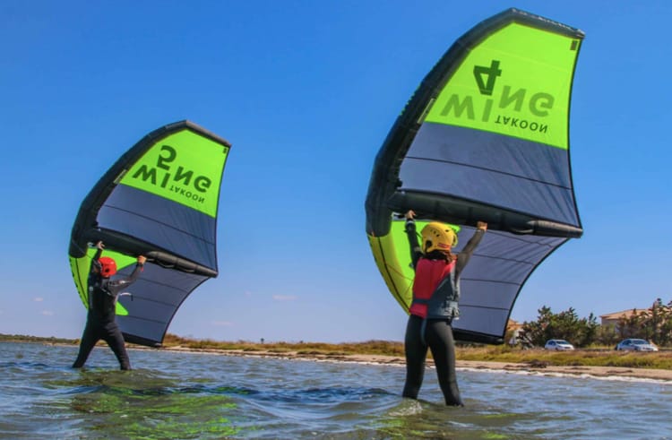 Cours de Wing Surf à 30 minutes de Montpellier 