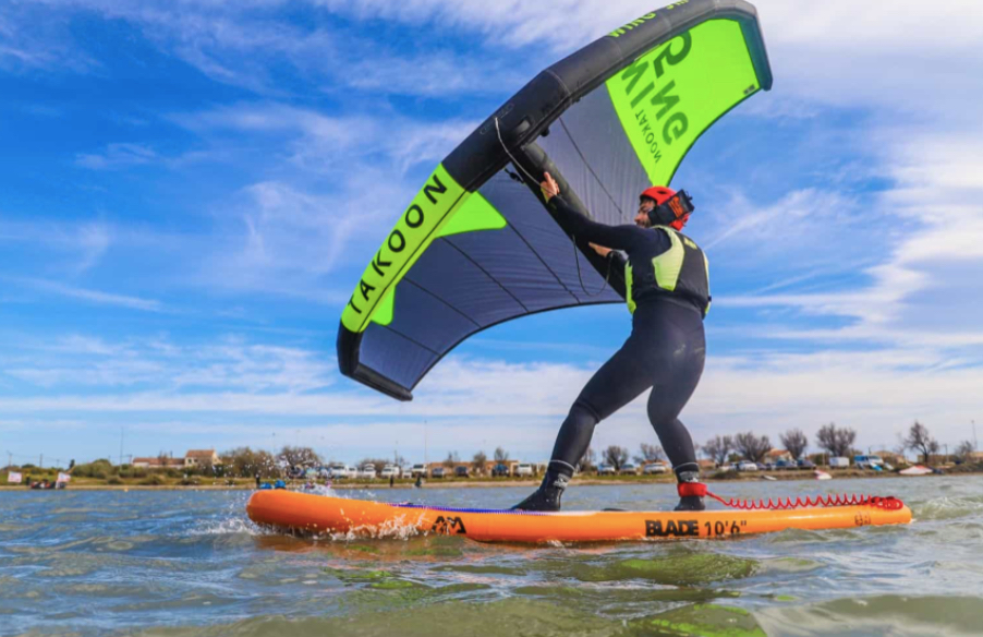 Cours de Wing Surf à 30 minutes de Montpellier 