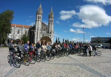 Visite en vélo à Lisbonne - EVG, EVJF, Team Building 