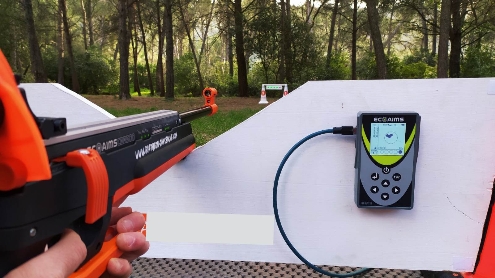 Biathlon optique à Aubagne
