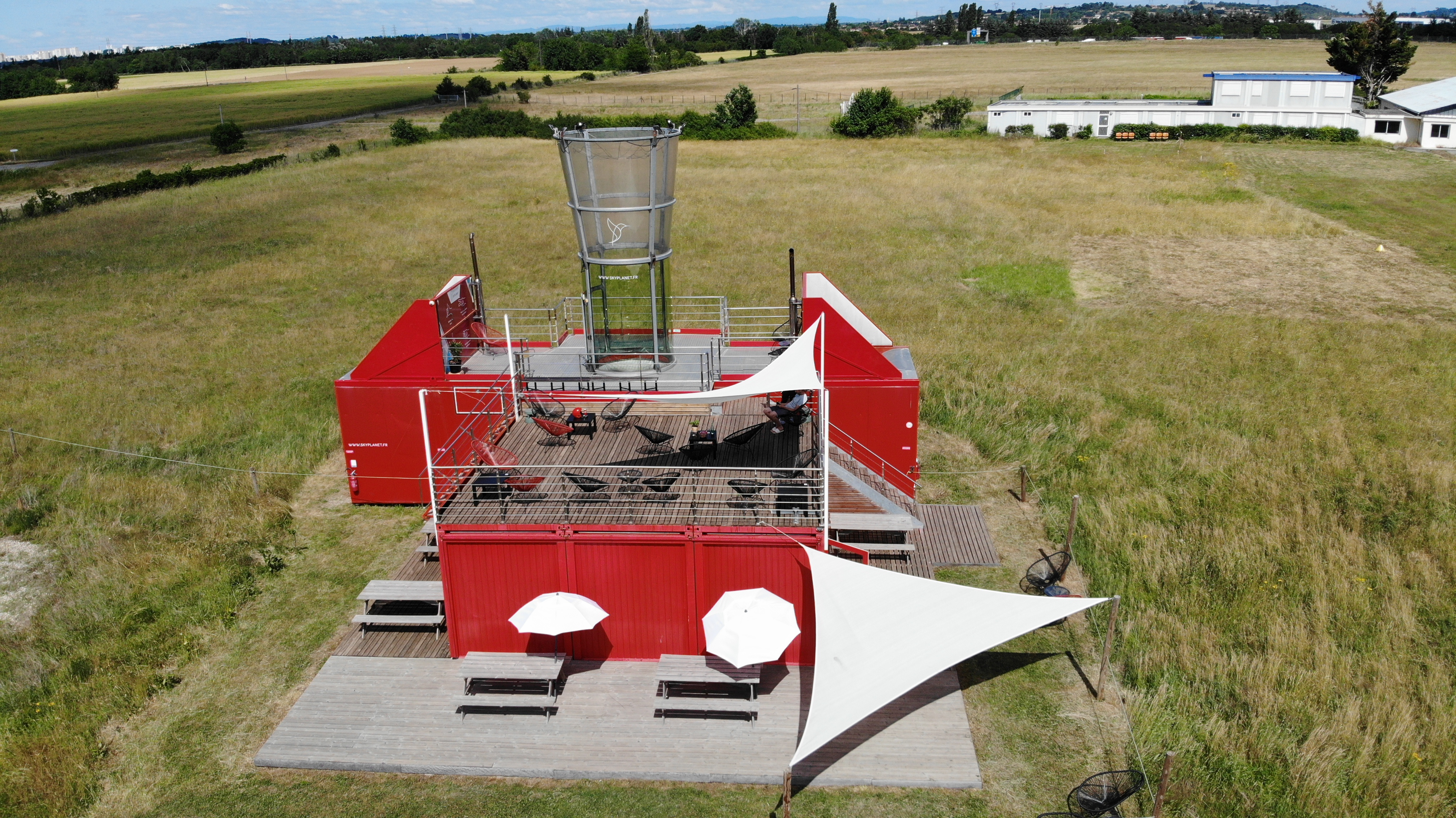 Simulateur de chute libre à Lyon, Corbas