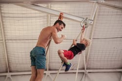 Parcours du combattant inspiré de Ninja Warrior à Lyon