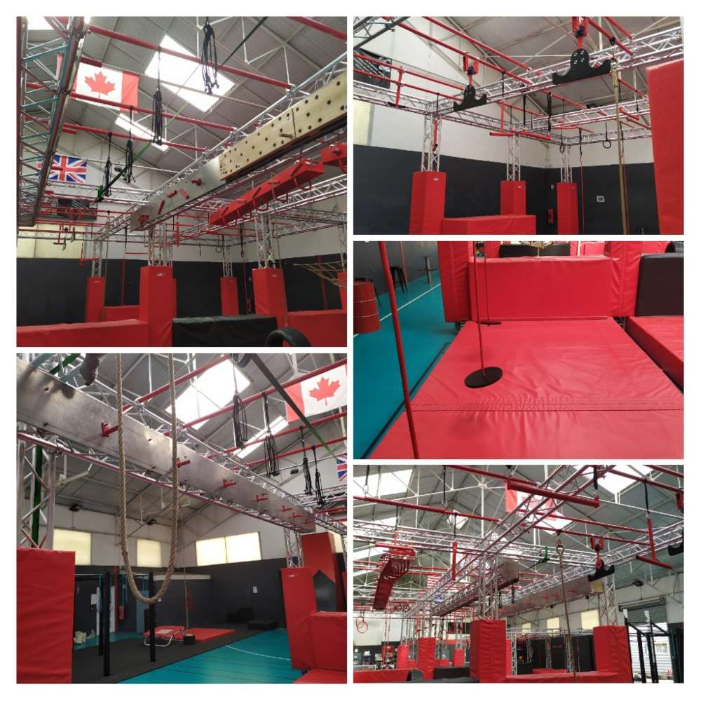 Parcours du combattant inspiré de Ninja Warrior à Lyon