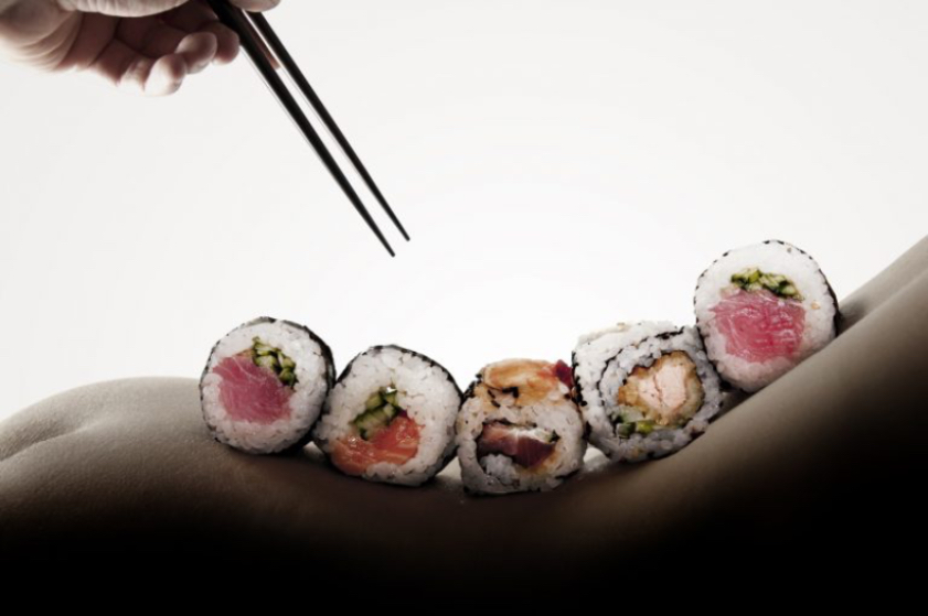 Dégustation sushis nus à Amsterdam