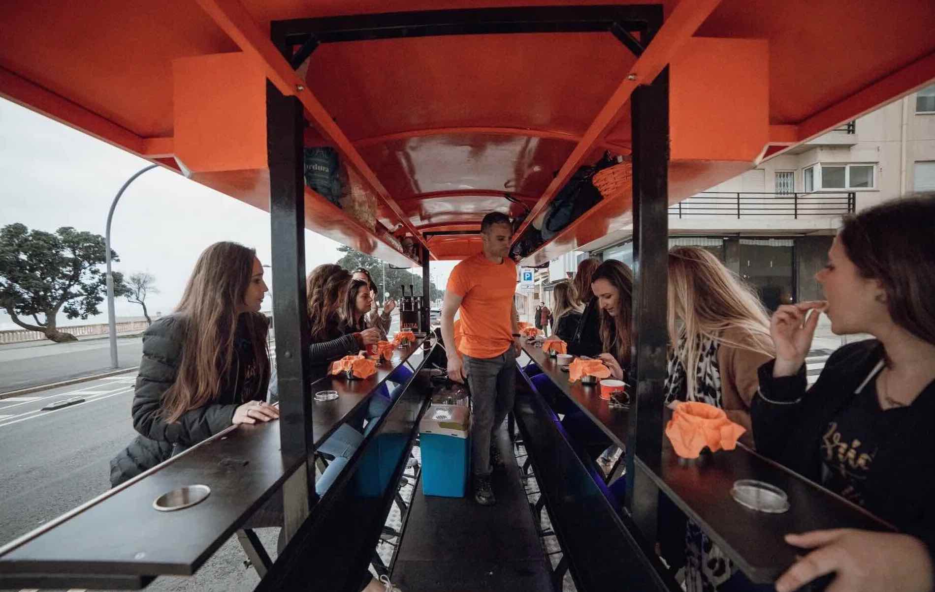 Beer bike à Porto