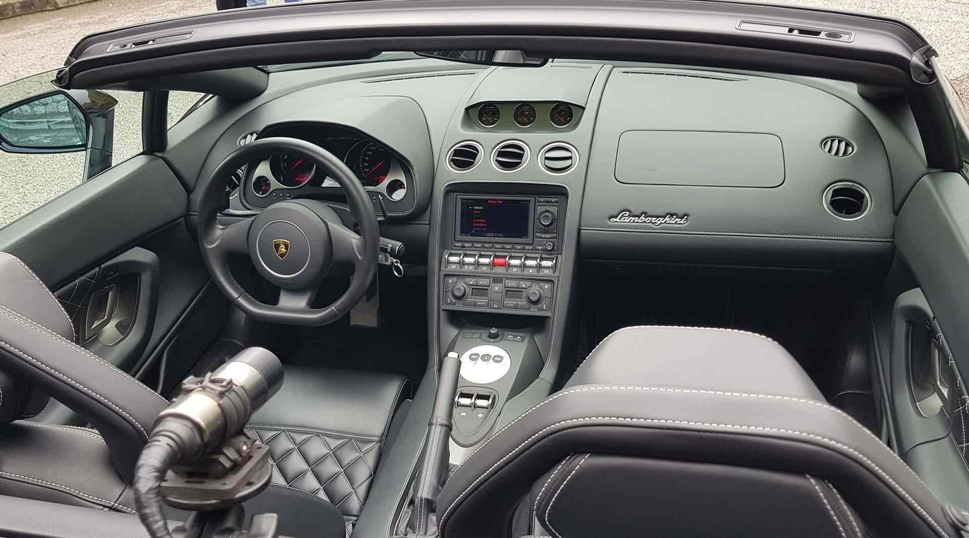 Baptême Lamborghini Gallardo à Nice 