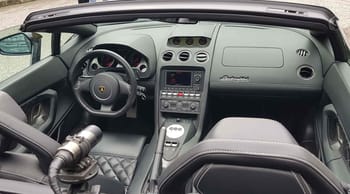 Baptême Lamborghini Gallardo à Nice
