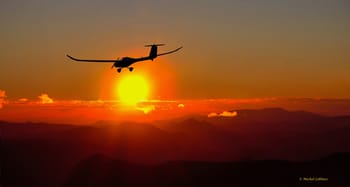 Baptême de l'air en planeur à Tallard
