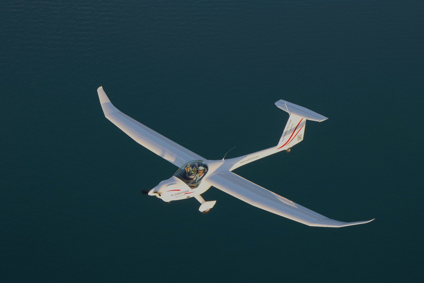 Baptême de l'air en planeur à Tallard