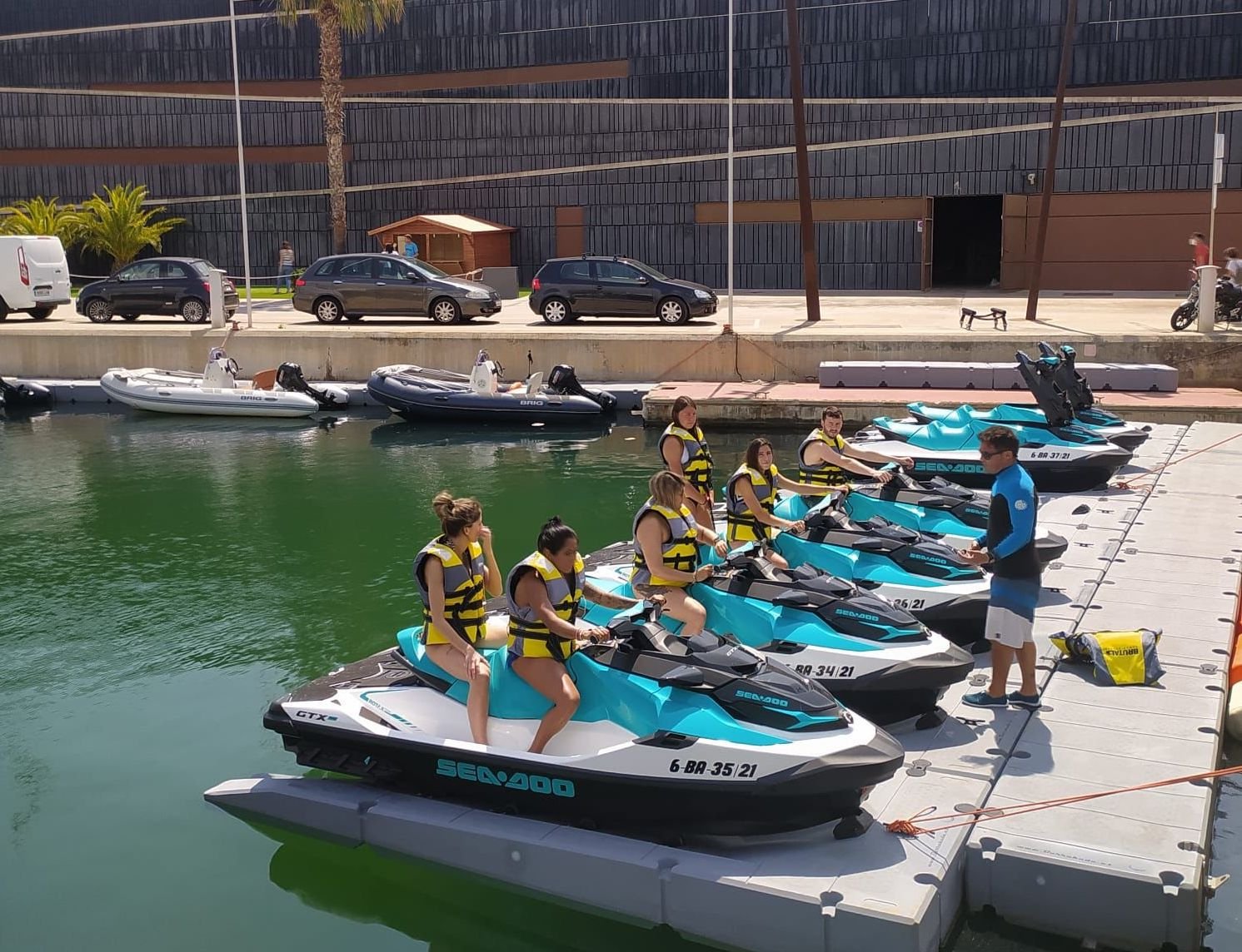 Jet ski à Barcelone avec permis / sans permis 