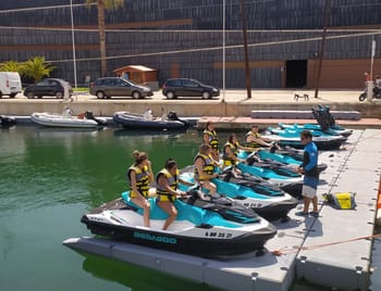 Jet ski à Barcelone avec permis / sans permis