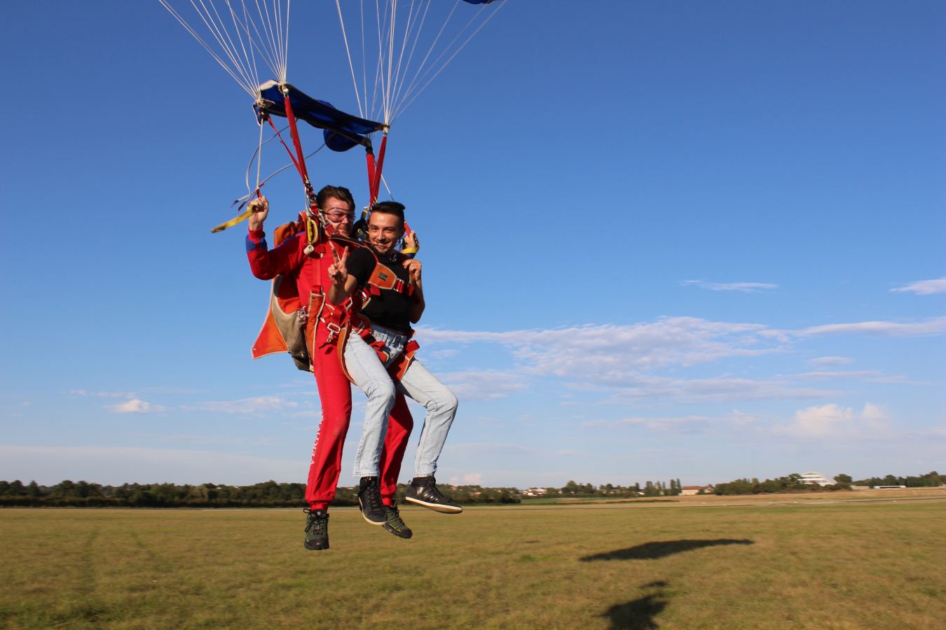 Saut en parachute tandem à Dieppe