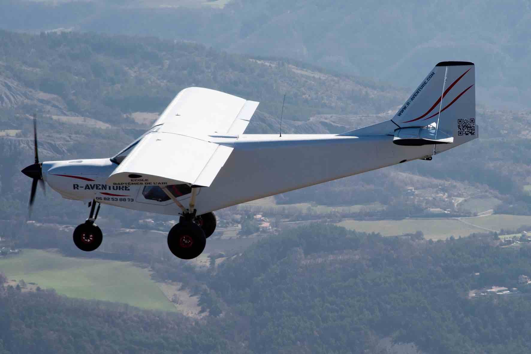 Baptême de l'air en ULM à Tallard