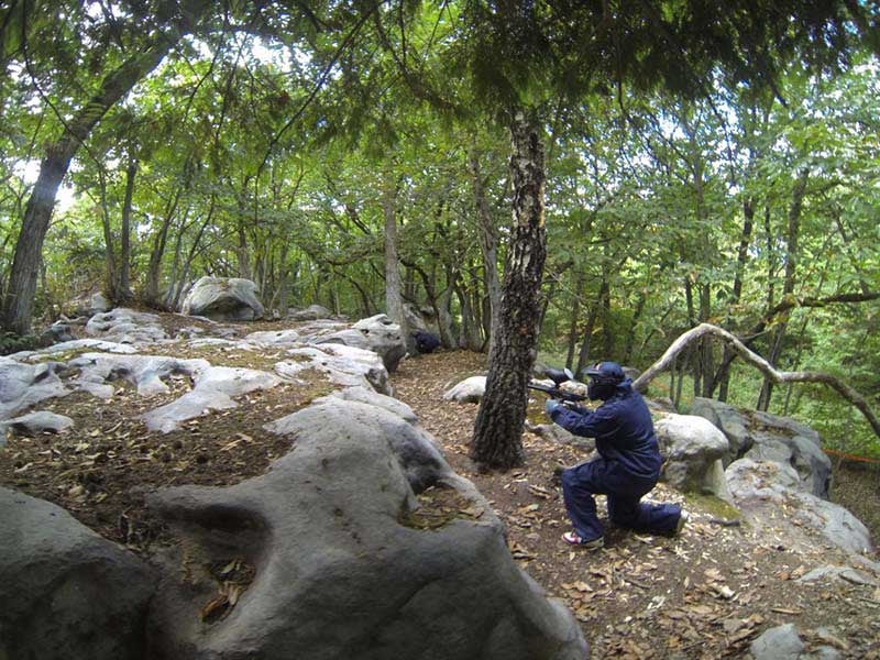 Terrain de Paintball à la Ferté-Alais dans l'Essonne - 91