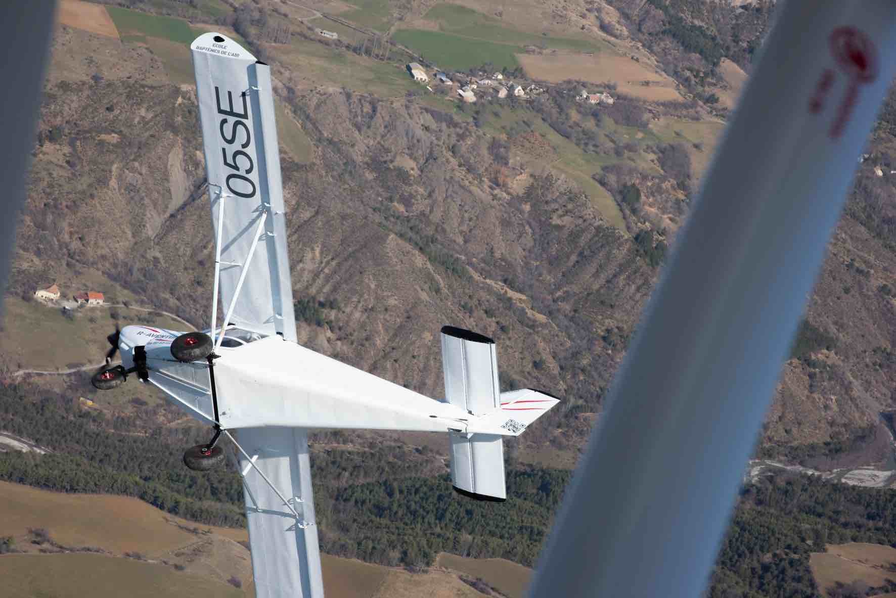 Baptême de l'air en ULM à Tallard
