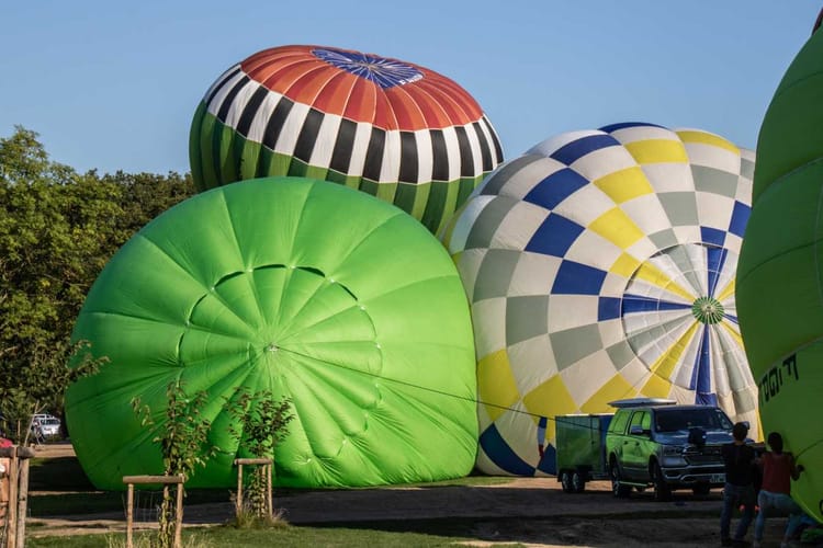 Vol en montgolfière près de Nancy - Chartreuse de Bosserville