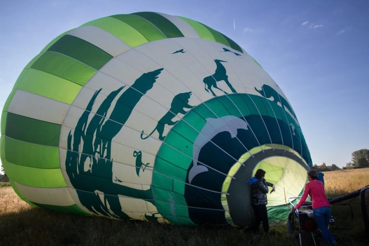 Vol en montgolfière à Lunéville