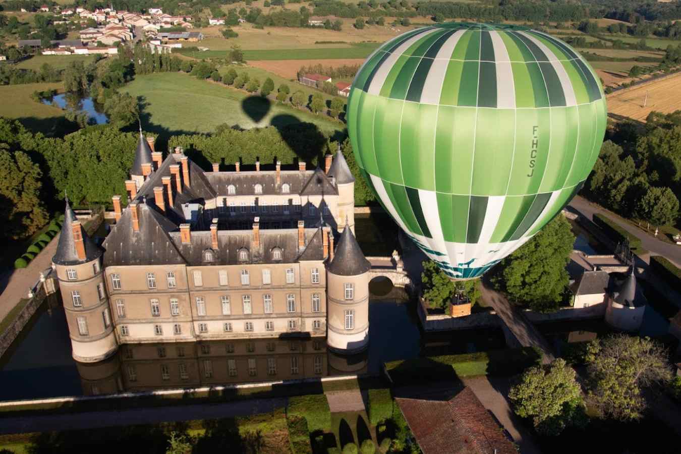Vol en montgolfière au Château d'Haroué