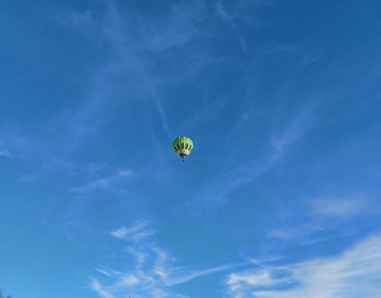 Vol en montgolfière à Epinal