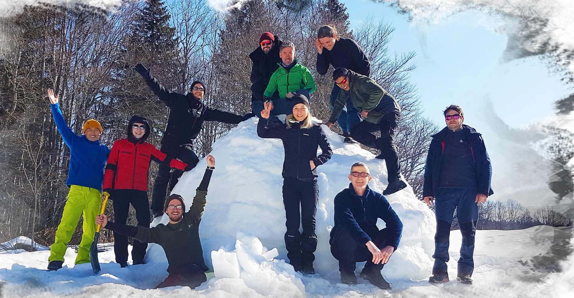 Stage de survie spécial Grand Froid dans le Haut Jura