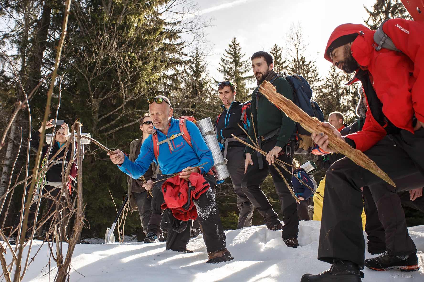 Stage de survie spécial Grand Froid dans le Haut Jura