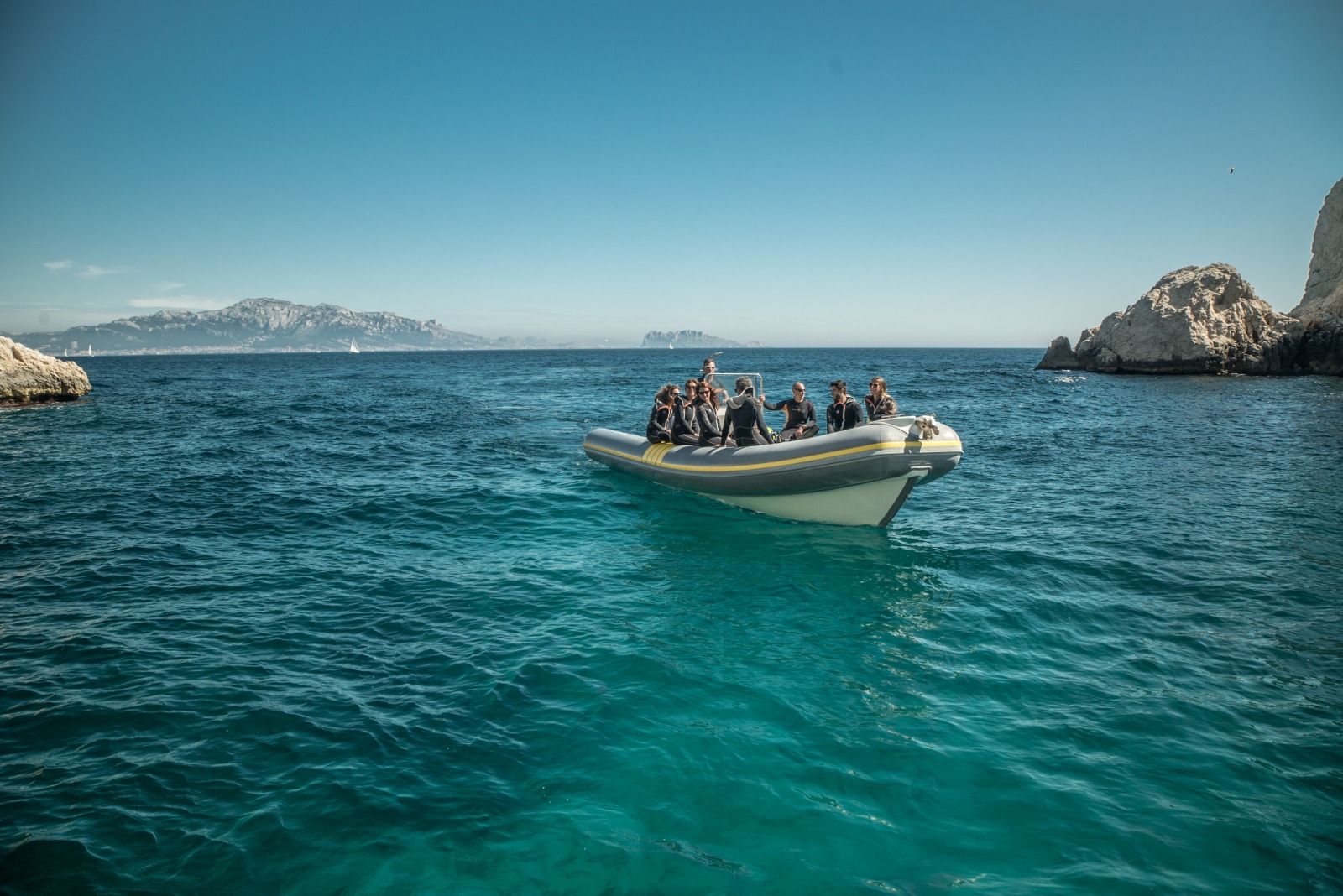 Randonnée palmée à Marseille, découverte des fonds marins - Team Building