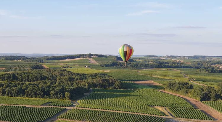 Vol en montgolfière depuis Mainfonds, en Charente