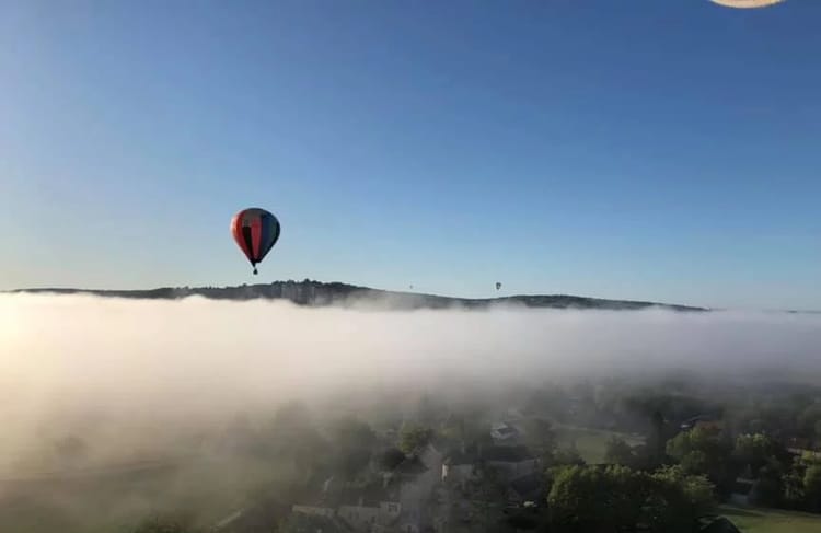 Vol en montgolfière depuis Mainfonds, en Charente