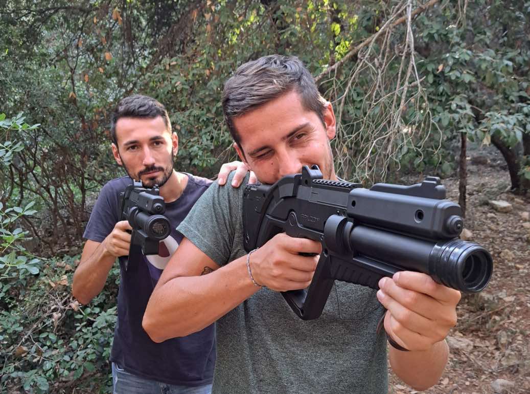 Laser Game au Cap Esterel