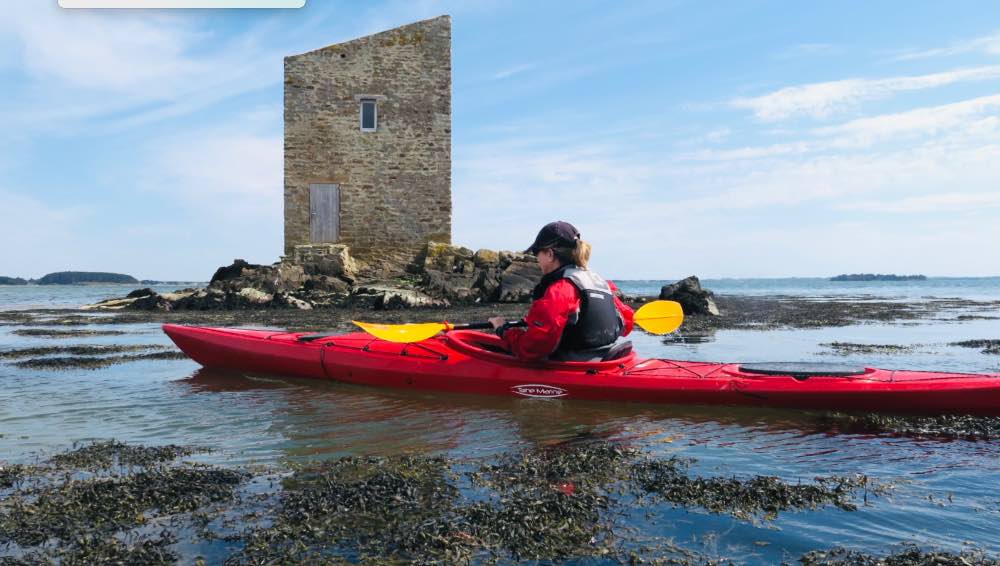Randonnée en Kayak dans le Golfe du Morbihan près de Vannes