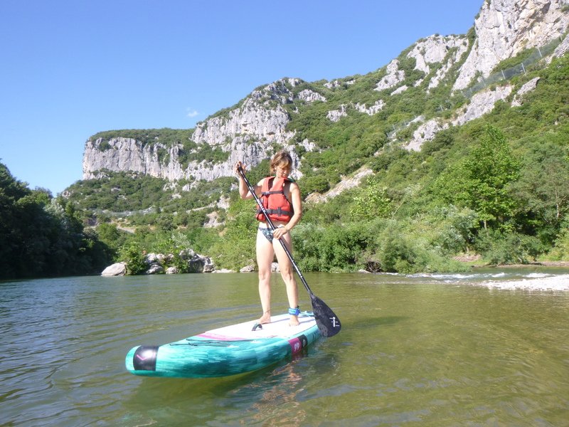 Location de paddle sur l'Hérault à Saint-Bauzille-de-Putois 