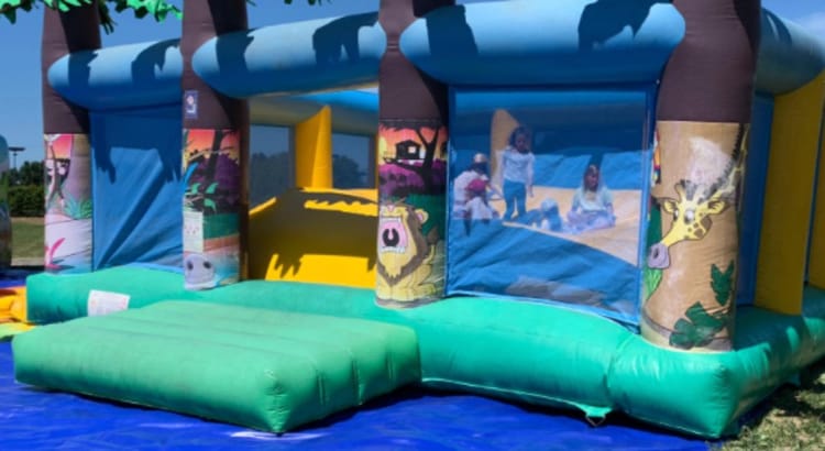 Jeux gonflables Outdoor pour les enfants à Deauville