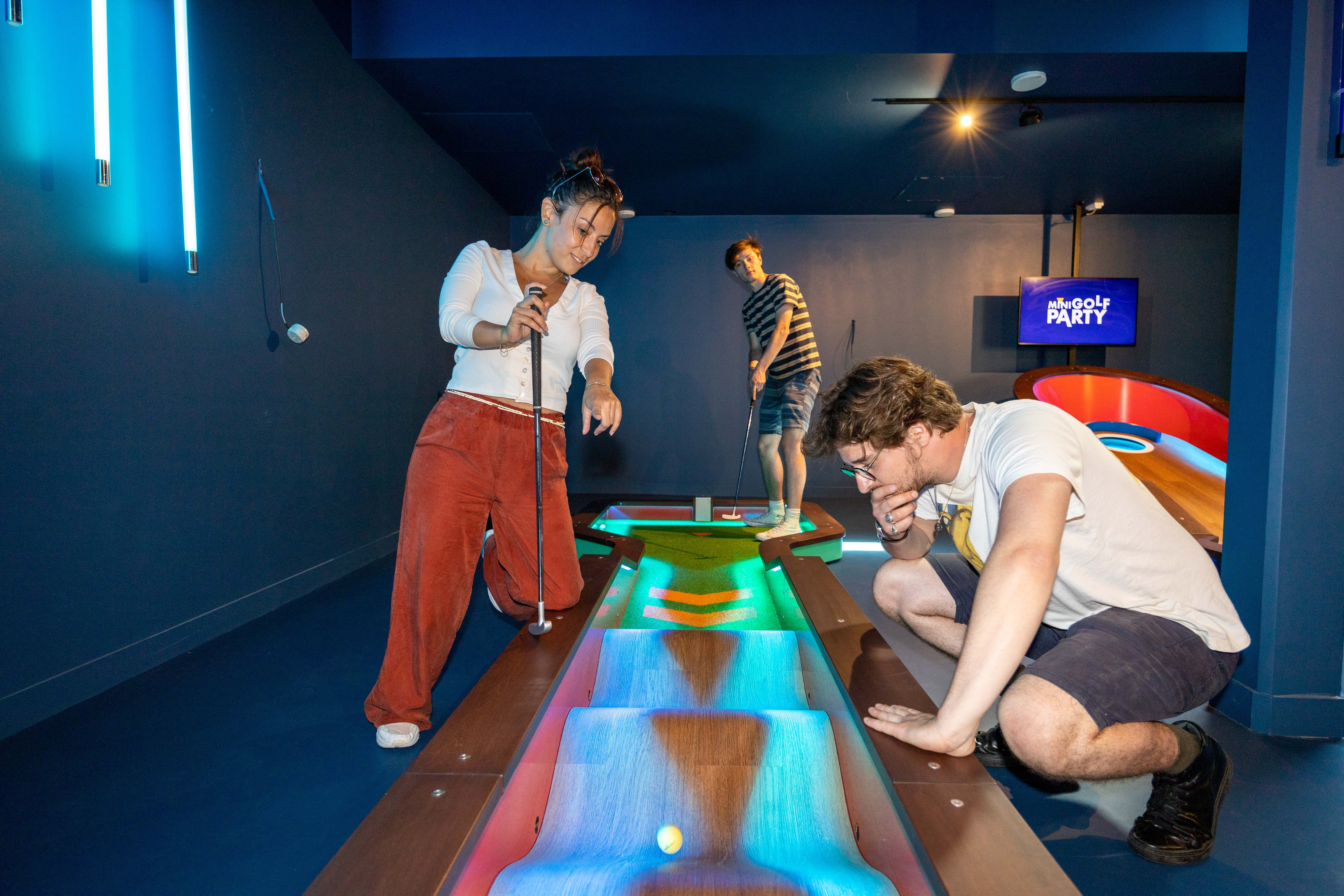 Mini Golf connecté à Deauville