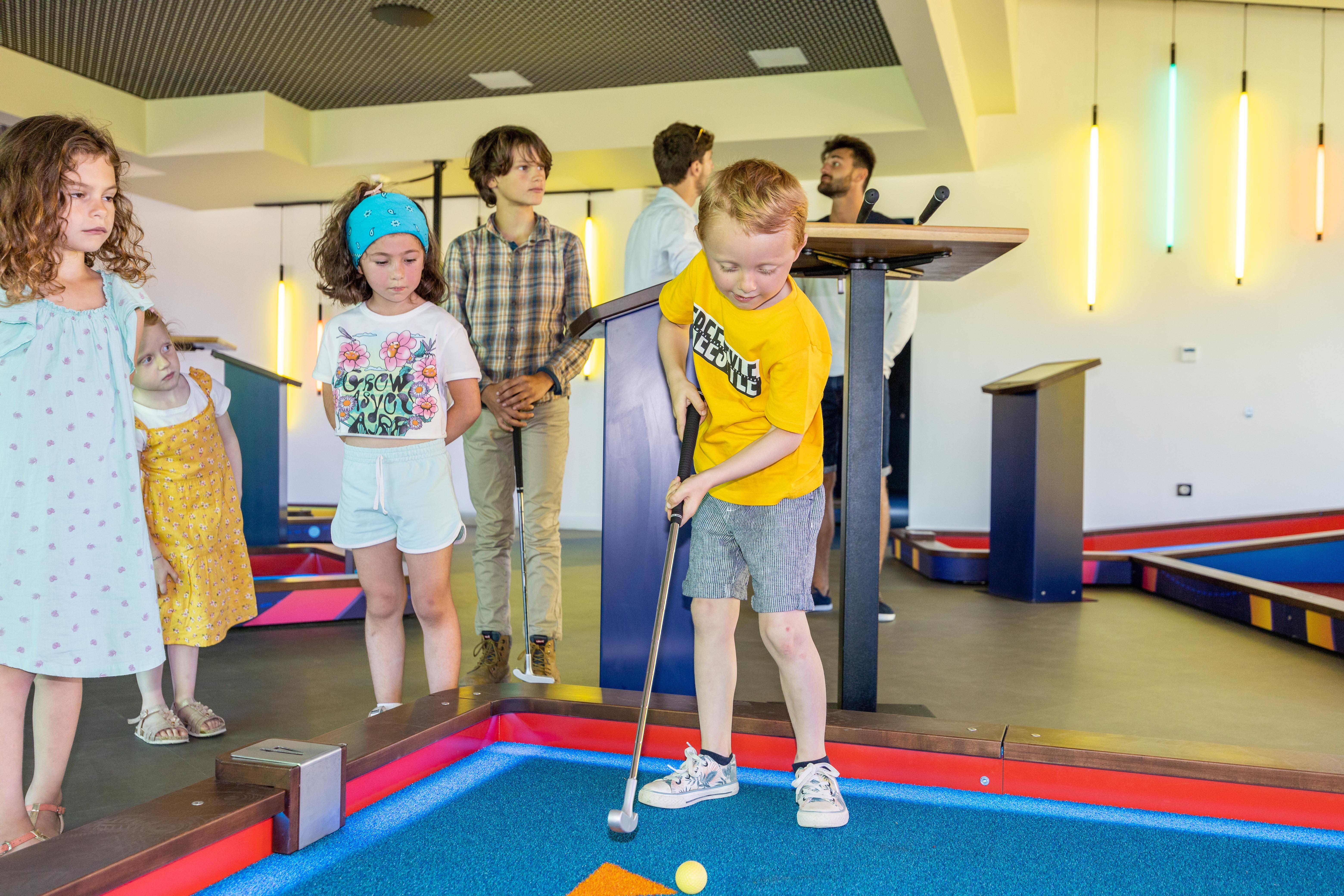 Mini Golf connecté à Deauville