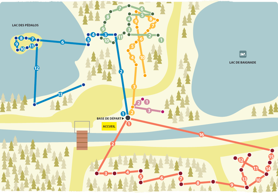 Accrobranche aux Contamines - Parc de Loisirs Patrice Dominguez