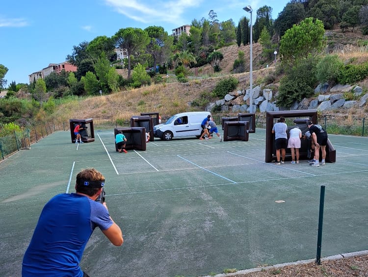 Laser Game au Cap Esterel