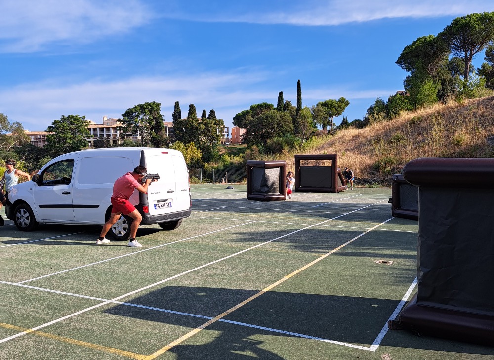 Laser Game au Cap Esterel
