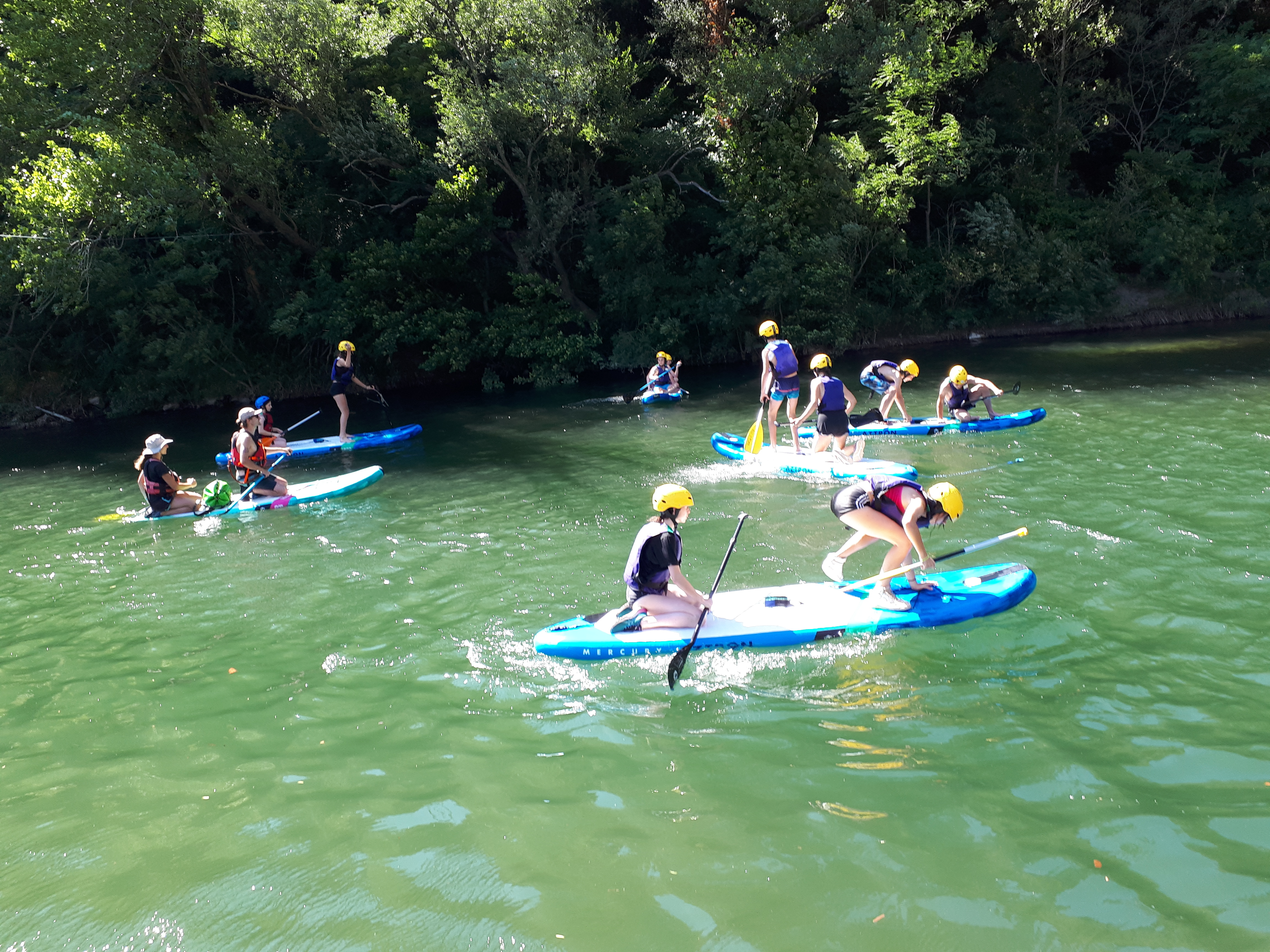 Location de paddle sur l'Hérault à Saint-Bauzille-de-Putois 