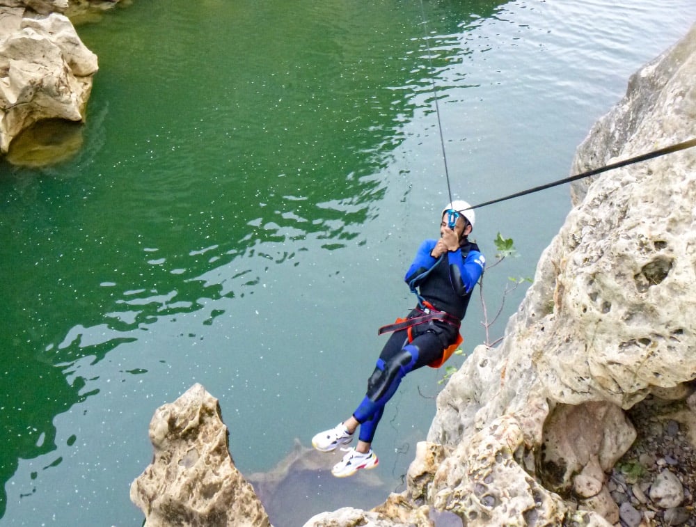 Canyoning à Saint-Bauzille-de-Putois