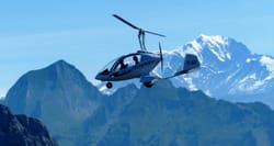 Baptême de l'air en ULM autogire à Annecy