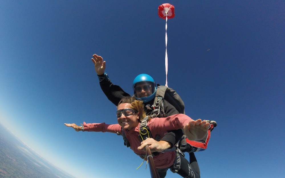 Saut en parachute à la Roche-sur-Yon