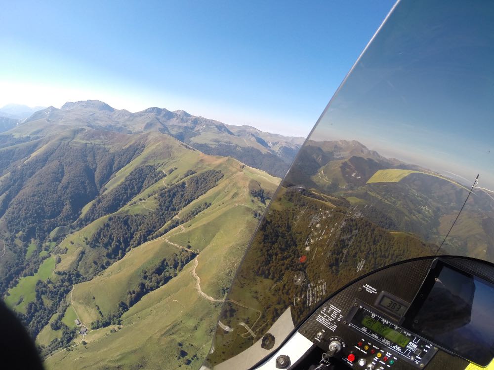 Vol d'initiation en ULM près de Pau