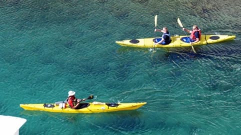 Canoë kayak dans les calanques de La Ciotat