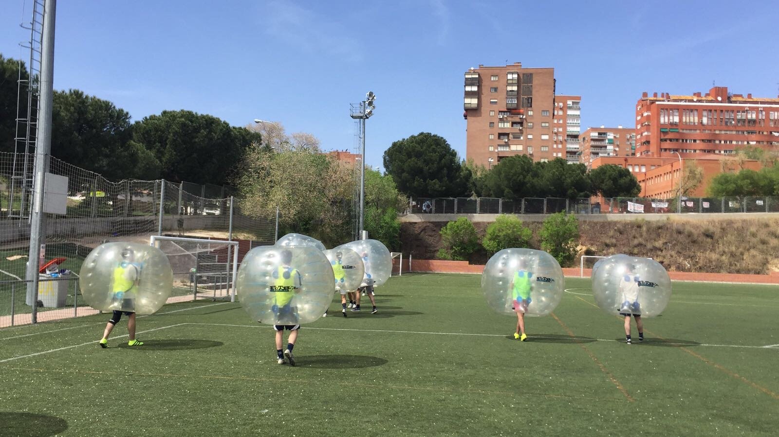 Bubble foot - Trets (près d'Aix en Provence)
