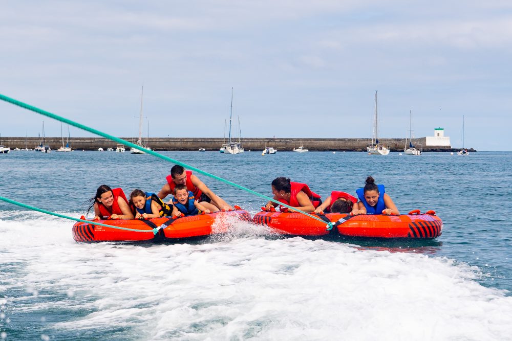 Bouée tractée et Jet-ski à Ciboure - Saint Jean de Luz