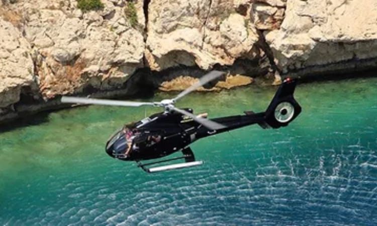 Vol d'initiation en hélicoptère à Cannes